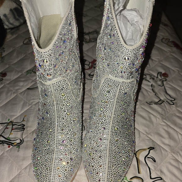 Vimitty boots rhinestone glitter - Picture 3 of 5
